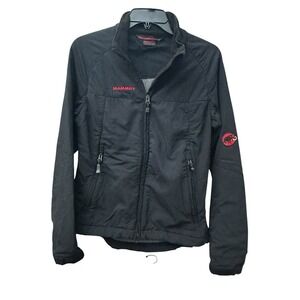 Mammut Aconcagua Jacket Women Medium Full Zip Polartec Fleece Tech Midlayer HR-3